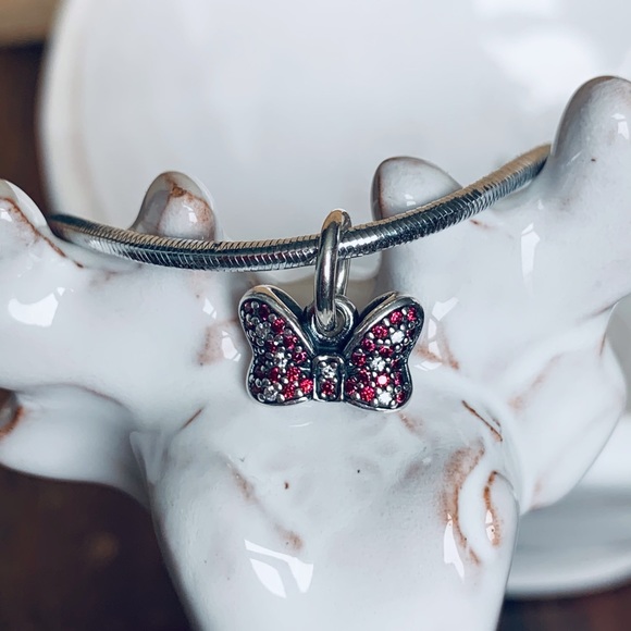 Pandora Disney Minnie’s Polkadot Bow-Retired-Price Firm - Picture 8 of 9
